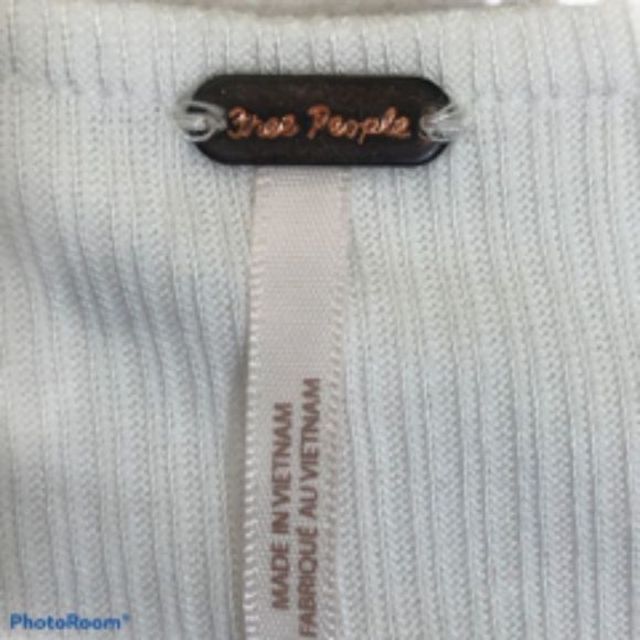 Free People Pleated Top with Balloon Sleeves - Picture 4 of 6